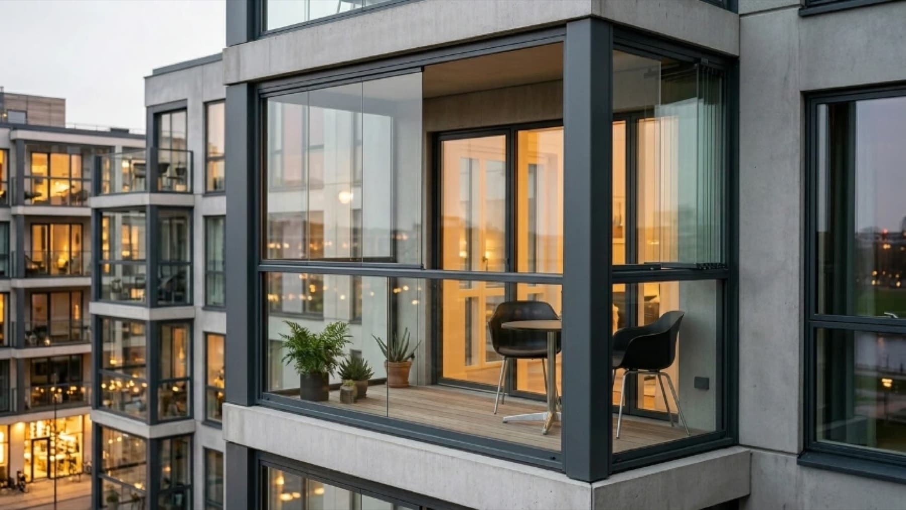 Cam balkon uygulaması